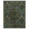 Lahome GST Intricate Floral Abundance Short Pile Velvet Rectangular Indoor Area Rug - 2 of 4