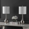 Set of 2 25" Dylan Metal/Crystal Teardrop Table Lamps (Includes LED Light Bulb) - JONATHAN Y - 4 of 4