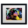 Trademark Fine Art -Dean Russo 'Lying Lab' Matted Framed Art - 2 of 4