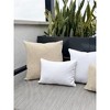 Beige Boucle 24x24 Indoor Outdoor Pillow - 3 of 4