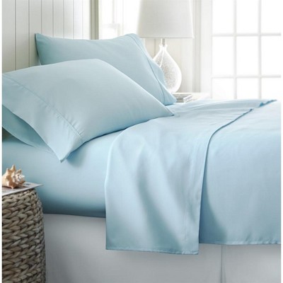 Noble House 100% Cotton 4Pc Sheet Set 300 Thread Count Breathable Naturally Cool Soft Cotton Sheets 18" Deep Pockets
