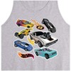 Men's - Hot Wheels - Stickers Graphic Tank Top - 2 of 2