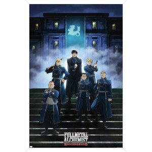 Trends International Fullmetal Alchemist: Brotherhood - Key Art 2 Framed Wall Poster Prints - 1 of 4