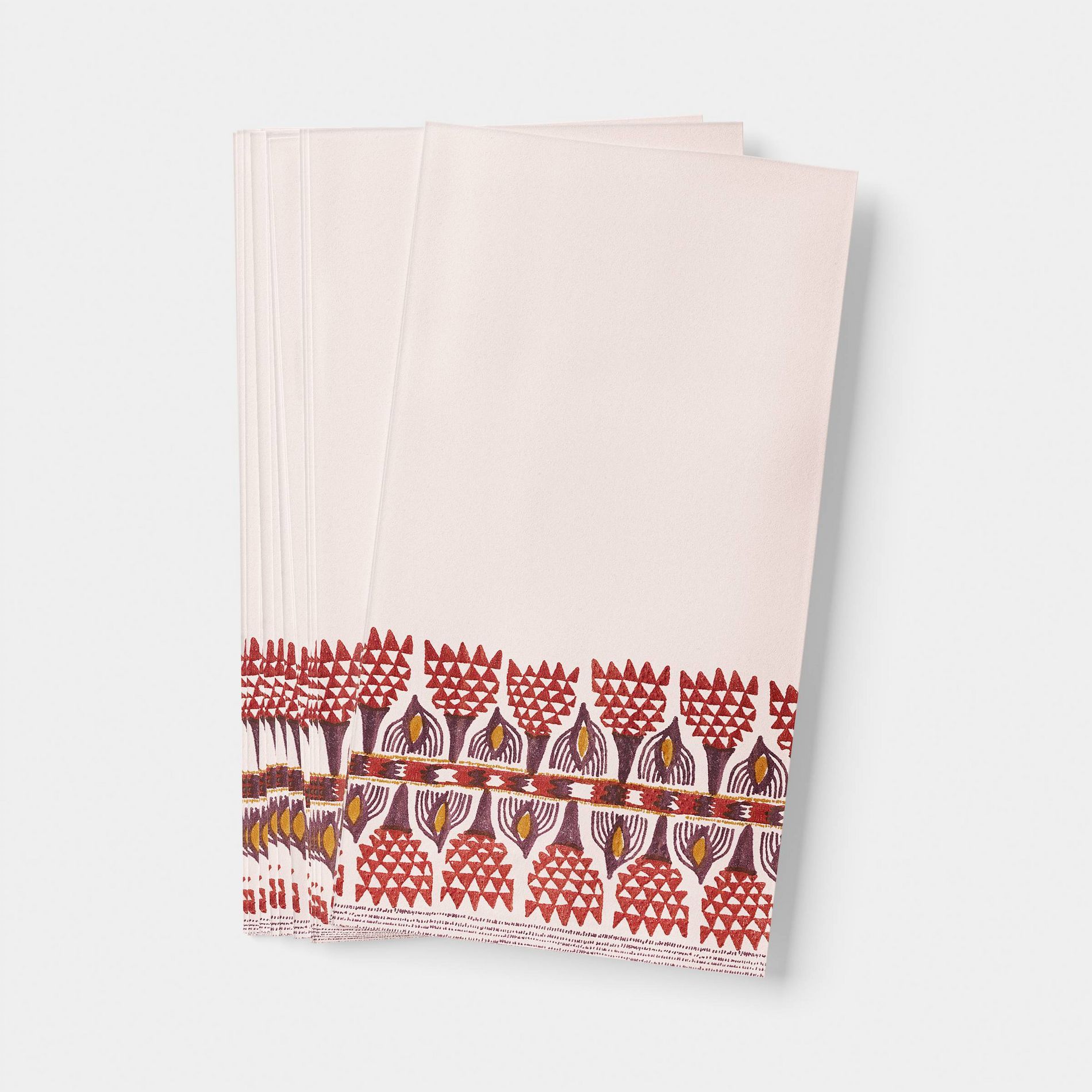 20pk Bottom Border Dinner Napkins - Threshold™