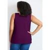 Avenue Women's Plus Size Basic Layering Tank - 3 of 4