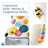 KUB Baby Push Walker, Montessori Baby Walker Activity Center with Wheels& Push Toys  for Toddlers, Sit to Stand Learning Walker - 3 of 4
