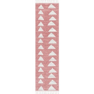 Well Woven Tango Geometric Triangle Stain-resistant Area Rug - 1 of 4
