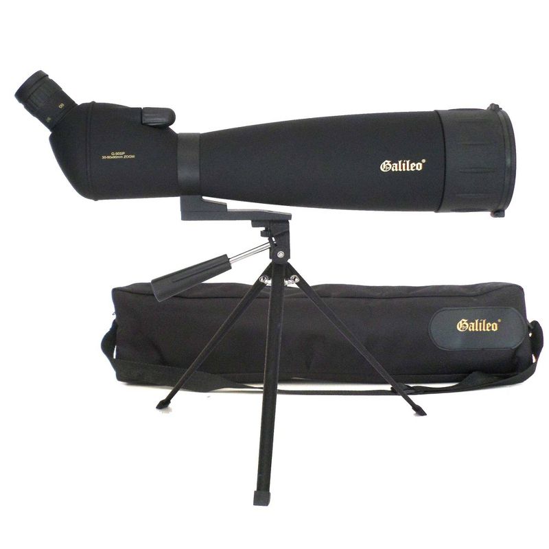 Galileo G-90SP 90mm x 90mm Zoom Spotting Scope - Black, 4 of 6