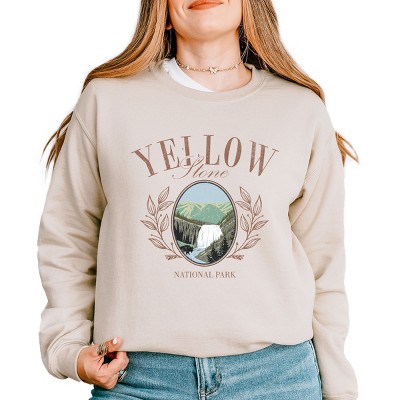 Simply Sage Market Yellowstone Park Grunge Sweatshirt