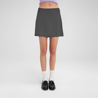 Women's Crossover Skort - Wild Fable™ Dark Gray S