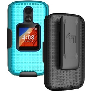 Nakedcellphone Case and Belt Clip Holster Combo for Alcatel TCL Flip 2 (T408DL, 4058G, 4058E) - 1 of 4