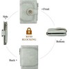 FATMOON Small Wallets for Women,Bifold RFID Blocking Leather Card Holder Compact Wallet with Zipper Coin Pocket for Women - 4 of 4