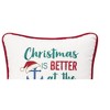C&F Home Christmas Better At Lake 10" x 10" Embroidered Small Petite Throw Pillow - 2 of 4