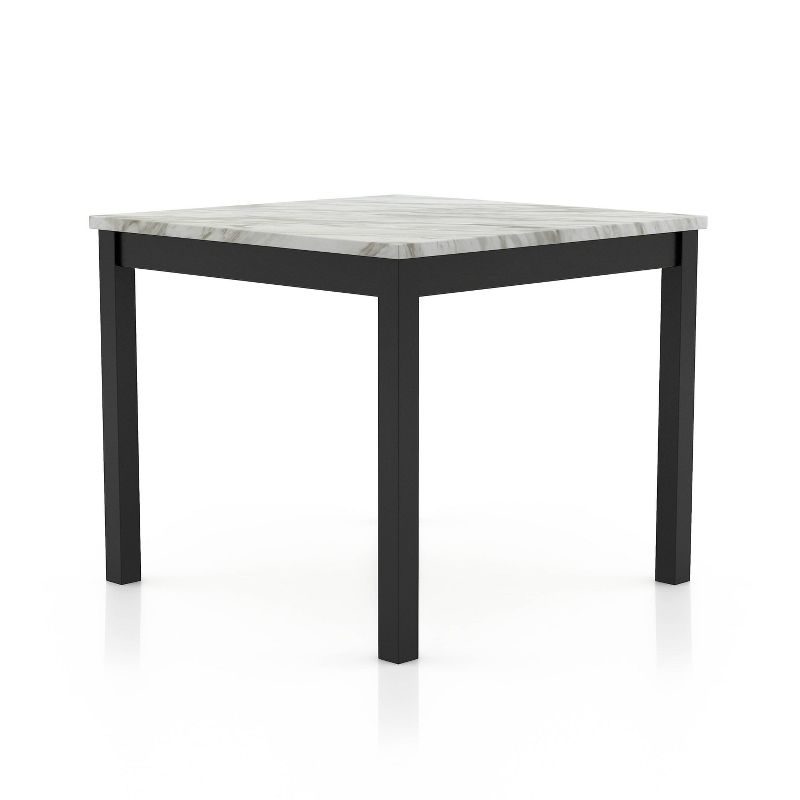 42&#34; Brook Square Counter Height Dining Table with Faux Marble Top Espresso - HOMES: Inside + Out, 6 of 8