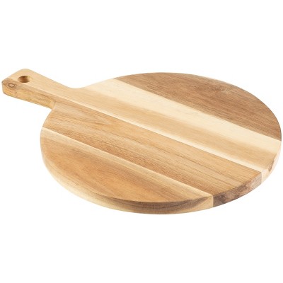 Classic Acacia Wood 3-Piece Cutting Board Set with Handles