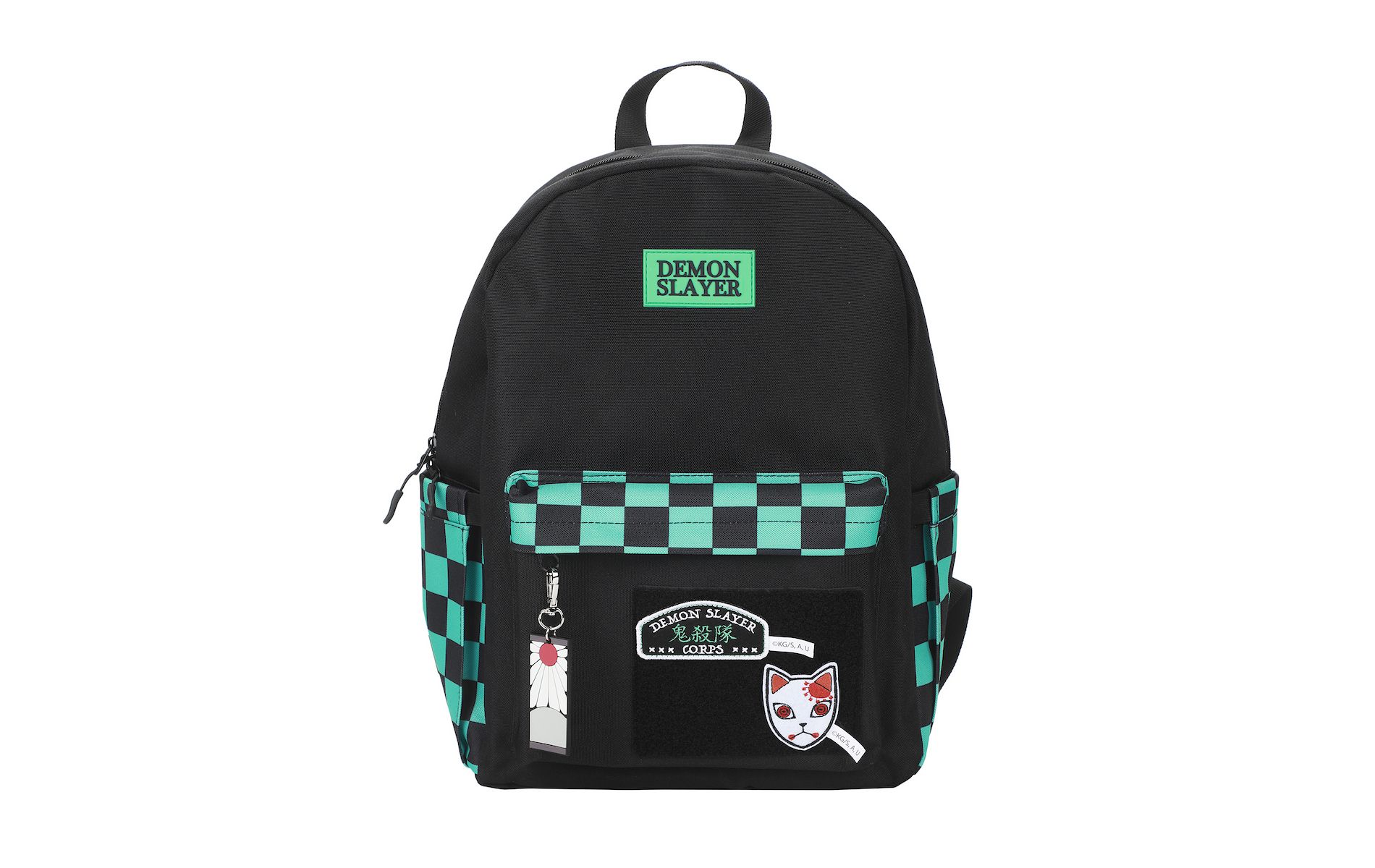 Demon Slayer Tanjiro-Inspired 16.5" Adult Black Backpack