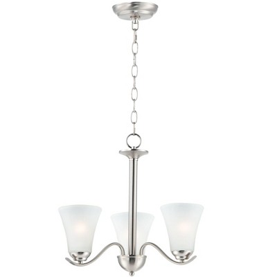 Maxim Lighting Vital 3 - Light Chandelier in  Satin Nickel