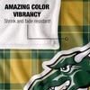Tiffin University Campus Plaid Spirit Silky Touch Super Soft Throw Blanket 50x60 - 4 of 4