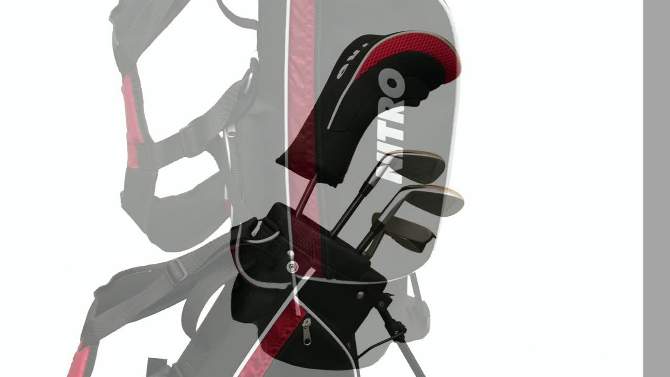 Nitro Golf Blaster Junior's 6pc Golf Set - Black/Red, 2 of 9, play video