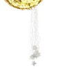 Blue Panda Gold Foil Moon Pinata with Pull Strings for Birthday, Twinkle Little Star Gender Reveal Party Decorations, 16.5x11x3 in - 4 of 4