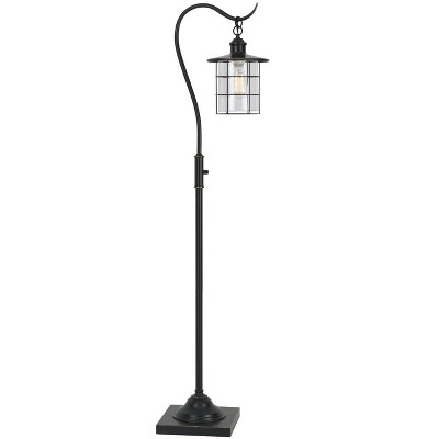 Cal Lighting 60W Silverton Floor Lamp (Edison Bulb Included), Dark Bronze (BO-2668FL-DB)