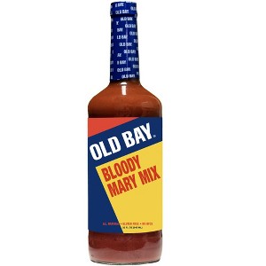George’s Beverage Company Old Bay Mix - 1L Bottle - Gluten Free, All Natural Mixer - 1 of 2