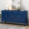 Bella Depot Versatile 60" Four-Door Sideboard with Brushed Doors - 3 of 4