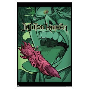 Trends International Jujutsu Kaisen - Teaser English Framed Wall Poster Prints - 1 of 4
