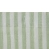 LunaLulinlk Beautiful Skinny Stripe Sage Green + Nightshadow Blue Shower Curtain - 3 of 4