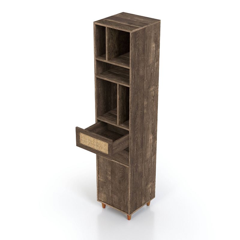 Niles Storage Media Tower Reclaimed Oak - HOMES: Inside + Out, 5 of 11