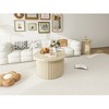 LIVAREEmlen Coffee Table Set of 2 ,Round Coffee Table,Modern Side Tables Accent End Table for Living Room ,Apartment - 4 of 4