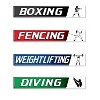 Beistle Summer Sports Street Sign Cutouts, 4" x 24", (16/Pkg) Multicolored - 3 of 3