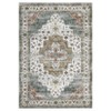 Area Rugs for Living Room, Non-Slip Soft Washable Rug with Vintage Medallion Pattern, Rug for Ding Room Home Office - 3 of 4