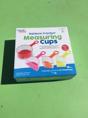 Hand2mind Rainbow Fraction Measuring Cups : Target