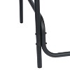 Merrick Lane Set of Two Restaurant Style Barstool with PE Rattan Seat for Indoor/Outdoor Use - 3 of 4