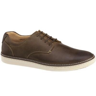 Johnston & Murphy Men's McGuffey Oiled Leather Plain Toe Casual Shoe