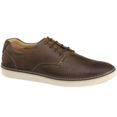 Johnston Murphy Men s Mcguffey Oiled Leather Plain Toe Casual Shoe Target
