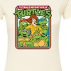 Women's - Teenage Mutant Ninja Turtles - Retro Group April Fitted Graphic T-Shirt - 2 of 3