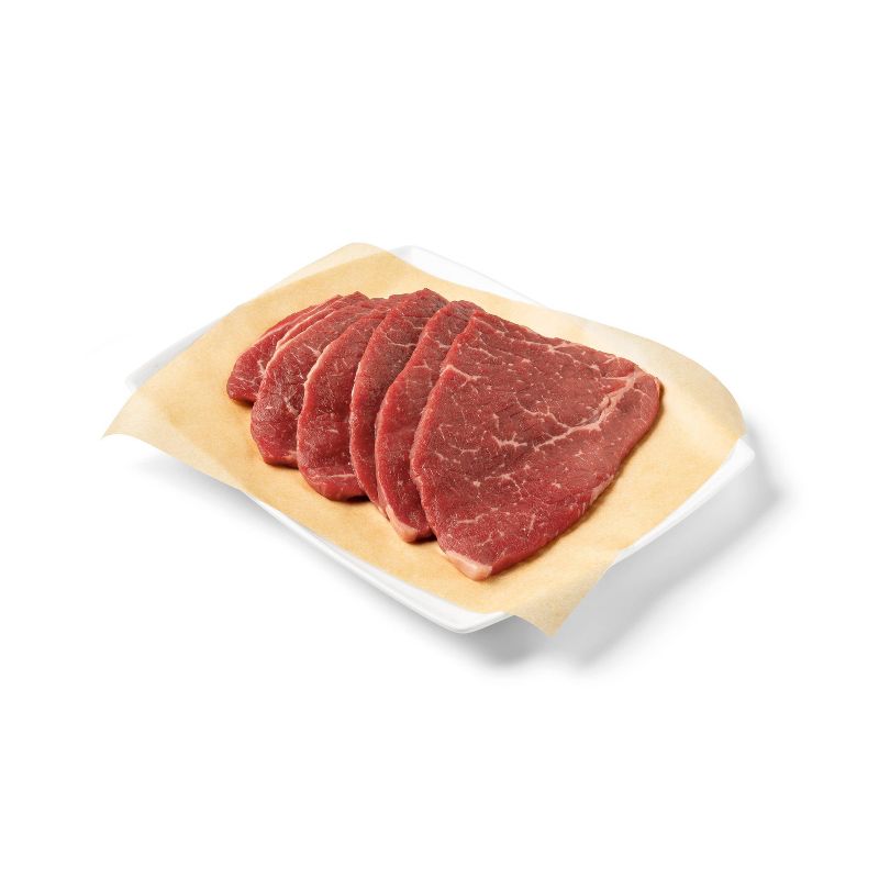 USDA Choice Angus Beef Steak for Sandwiches - 0.54-1.86 lbs - price per lb - Good &#38; Gather&#8482;, 3 of 5