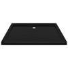 VidaXL Rectangular ABS Shower Base Tray Black 27.6 in.x35.4 in. - 4 of 4
