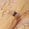 SOHI Women's California Gold Metallic Bar Bracelet - 2 of 4
