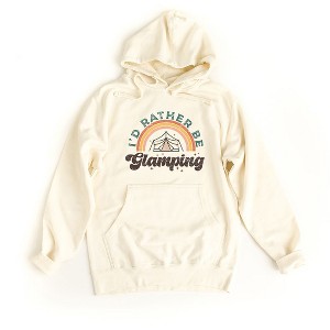 Simply Sage Market Women's Graphic Hoodie I'd Rather Be Glamping - 1 of 2