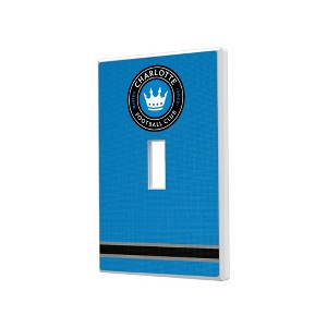 MLS Eastern Conference Teams Stripe Hidden-Screw Light Switch Plate for Single Toggle - 1 of 4