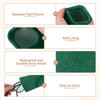 Unique Bargains Velvet Soft Squeeze Top Eyewear Bags with Cleaning Cloth 7.1" x 3.5" 3 Pcs - 3 of 4