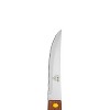 Winco Steak Knives, 4.5" Blade, Wooden Handle, Pointed Tip - Pack of 12 - 3 of 3