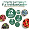Liquid Multivitamin - Sugar Free Daily Multi Vitamin for Women, Vitamins A, C, D, B-12, Biotin & Zinc, Berry Flavor, 15 Fl Oz by Nature's Nutrition - 3 of 4