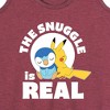 Women's - Pokémon - The Snuggle Is Real Pikachu And Piplup Graphic Racerback Tank - 2 of 4
