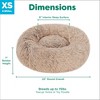 FurHaven Calming Cuddler Long Fur Donut Dog Bed - 2 of 4