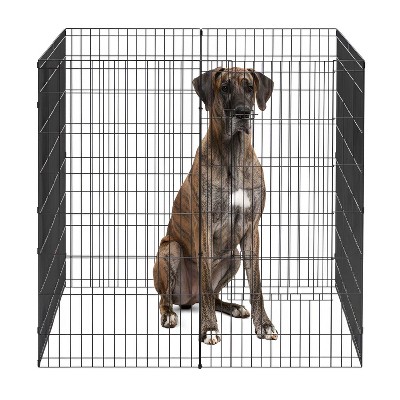 thumbnail image 2 of 36" Pet Playpen - Portable Metal Folding Dog Fence, 8 Panels, Indoor/Outdoor By SEGAWE 2 of 4