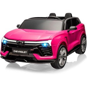 24V Kids Ride-On SUV, 2-Seater Licensed Chevrolet Blazer Electric Car with Parent Remote Control, Battery-Powered Ride-On Vehicle for Kids - 1 of 4